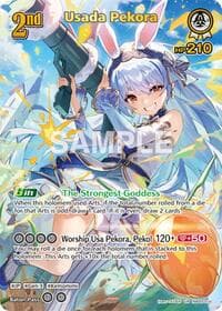 Usada Pekora (UR) - Enchant Regalia - Hololive card