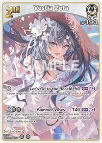 Vestia Zeta (R) - Enchant Regalia - Hololive card