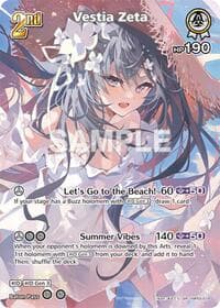 Vestia Zeta (SR) - Enchant Regalia - Hololive card