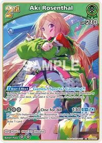 Aki Rosenthal (RR) - Enchant Regalia - Hololive card