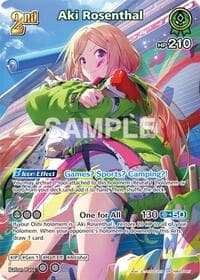 Aki Rosenthal (SR) - Enchant Regalia - Hololive card