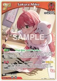 Sakura Miko (R) - Enchant Regalia - Hololive card