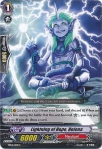 Lightning of Hope, Helena - Trial Deck 6: Resonance of Thunder Dragon - Cardfight Vanguard card