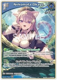 Nekomata Okayu (S) (hBP05-043) - Enchant Regalia - Hololive card