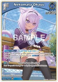 Nekomata Okayu (R) - Enchant Regalia - Hololive card