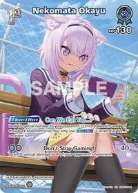 Nekomata Okayu (SR) (hBP05-044) - Enchant Regalia - Hololive card