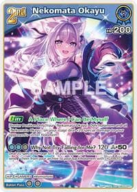 Nekomata Okayu (RR) - Enchant Regalia - Hololive card