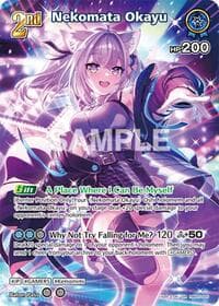 Nekomata Okayu (SR) (hBP05-045) - Enchant Regalia - Hololive card
