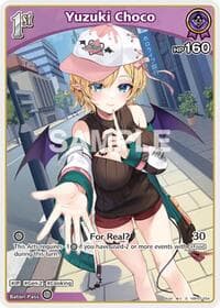 Yuzuki Choco (S) (hBP05-054) - Enchant Regalia - Hololive card