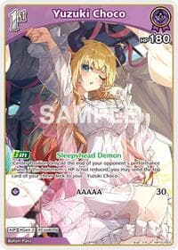 Yuzuki Choco (R) - Enchant Regalia - Hololive card
