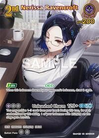 Nerissa Ravencroft (UR) - Enchant Regalia - Hololive card