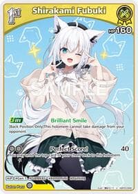 Shirakami Fubuki (U) - Enchant Regalia - Hololive card