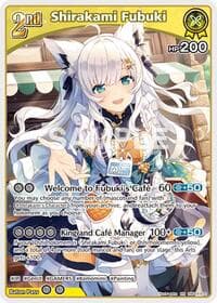 Shirakami Fubuki (RR) - Enchant Regalia - Hololive card