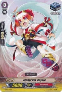 Zephyr Kid, Hayate - Trial Deck 6: Resonance of Thunder Dragon - Cardfight Vanguard card