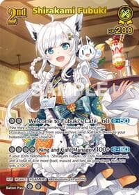 Shirakami Fubuki (UR) - Enchant Regalia - Hololive card