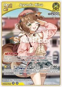 Ayunda Risu (R) - Enchant Regalia - Hololive card