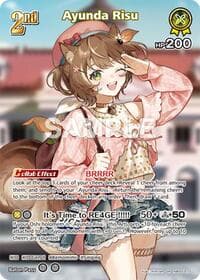 Ayunda Risu (SR) - Enchant Regalia - Hololive card