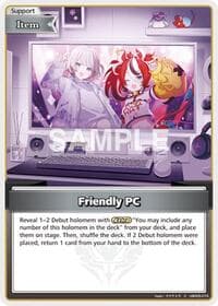 Friendly PC (C) - Enchant Regalia - Hololive card