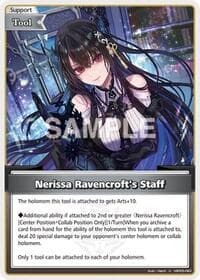 Nerissa Ravencroft's Staff (U) - Enchant Regalia - Hololive card