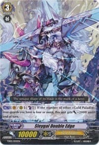 Sleygal Double Edge (Non-Holo) - Trial Deck 5: Slash of Silver Wolf - Cardfight Vanguard card