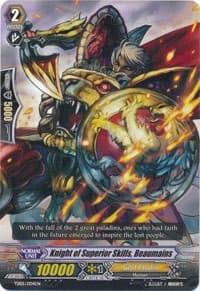 Knight of Superior Skills, Beaumains - Trial Deck 5: Slash of Silver Wolf - Cardfight Vanguard card