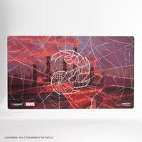 Magic: The Gathering Marvel's Spider-Man Shiny Playmat - Spider-Man Mountain - GameGenic Playmats - Playmats card