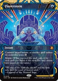 Flusterstorm - Secrets of Strixhaven: Mystical Archive - Magic: The Gathering card