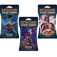 Origins - Sleeved Booster Pack Art Bundle [Set of 3] - Origins - Riftbound: League of Legends Trading Card Game card