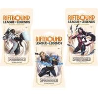 Spiritforged - Sleeved Booster Pack Art Bundle [Set of 3] - Spiritforged - Riftbound: League of Legends Trading Card Game card