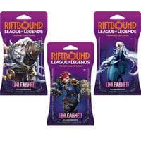Unleashed - Sleeved Booster Pack Art Bundle [Set of 3] - Unleashed - Riftbound: League of Legends Trading Card Game card