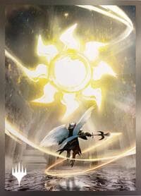 Magic: The Gathering Secrets of Strixhaven Premium Art Sleeves - Plains - GameGenic Card Sleeves - Card Sleeves card