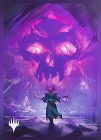 Magic: The Gathering Secrets of Strixhaven Premium Art Sleeves - Swamp - GameGenic Card Sleeves - Card Sleeves card