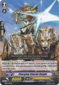 Charging Chariot Knight - Trial Deck 5: Slash of Silver Wolf - Cardfight Vanguard card