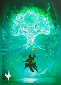 Magic: The Gathering Secrets of Strixhaven Premium Art Sleeves - Forest - GameGenic Card Sleeves - Card Sleeves card