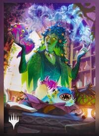 Magic: The Gathering Secrets of Strixhaven Premium Art Sleeves - Dina, Essence Brewer - GameGenic Card Sleeves - Card Sleeves card