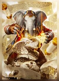 Magic: The Gathering Secrets of Strixhaven Premium Art Sleeves - Quintorius, History Chaser - GameGenic Card Sleeves - Card Sleeves card