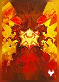 Magic: The Gathering Secrets of Strixhaven Premium Art Sleeves - Lorehold - GameGenic Card Sleeves - Card Sleeves card