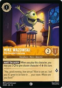 Mike Wazowski - Well-Rounded Entertainer - Attack of the Vine! - Disney Lorcana card