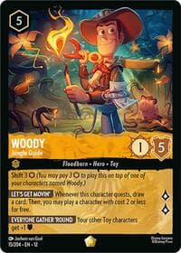 Woody - Jungle Guide - Wilds Unknown - Disney Lorcana card
