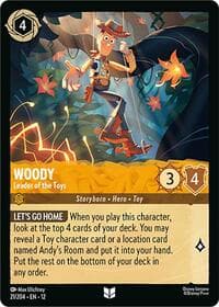 Woody - Leader of the Toys - Wilds Unknown - Disney Lorcana card