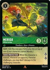Merida - Gifted Archer - Wilds Unknown - Disney Lorcana card