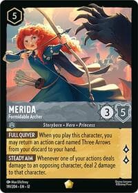 Merida - Formidable Archer - Wilds Unknown - Disney Lorcana card