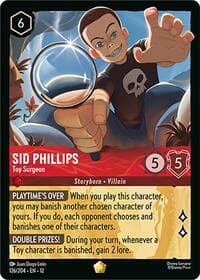 Sid Phillips - Toy Surgeon - Wilds Unknown - Disney Lorcana card