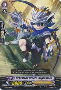 Grassland Breeze, Sagramore - Trial Deck 5: Slash of Silver Wolf - Cardfight Vanguard card