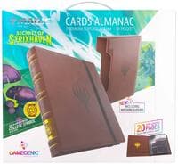 Magic: The Gathering Secrets of Strixhaven Cards Almanac 18-Pocket Slipcase Album - Quandrix - GameGenic Storage Albums - Storage Albums card