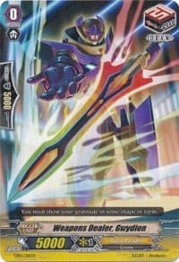 Weapons Dealer, Gwydion - Trial Deck 5: Slash of Silver Wolf - Cardfight Vanguard card
