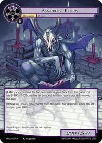 Asmodeus' Demon - Masterpiece Collection 03 "Dimensional Hope" - Force of Will card