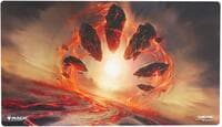 Magic: The Gathering Secrets of Strixhaven Playmat - Sundown Pass - GameGenic Playmats - Playmats card