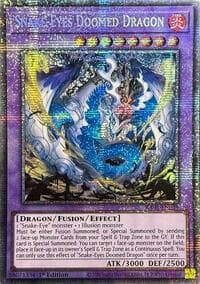 Snake-Eyes Doomed Dragon (Starlight Rare) - Rarity Collection 5 - YuGiOh card