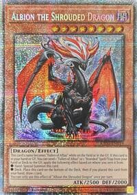 Albion the Shrouded Dragon (Starlight Rare) - Rarity Collection 5 - YuGiOh card